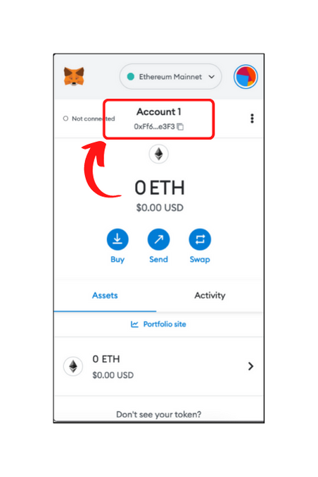 Successfully imported account from trust wallet to MetaMask